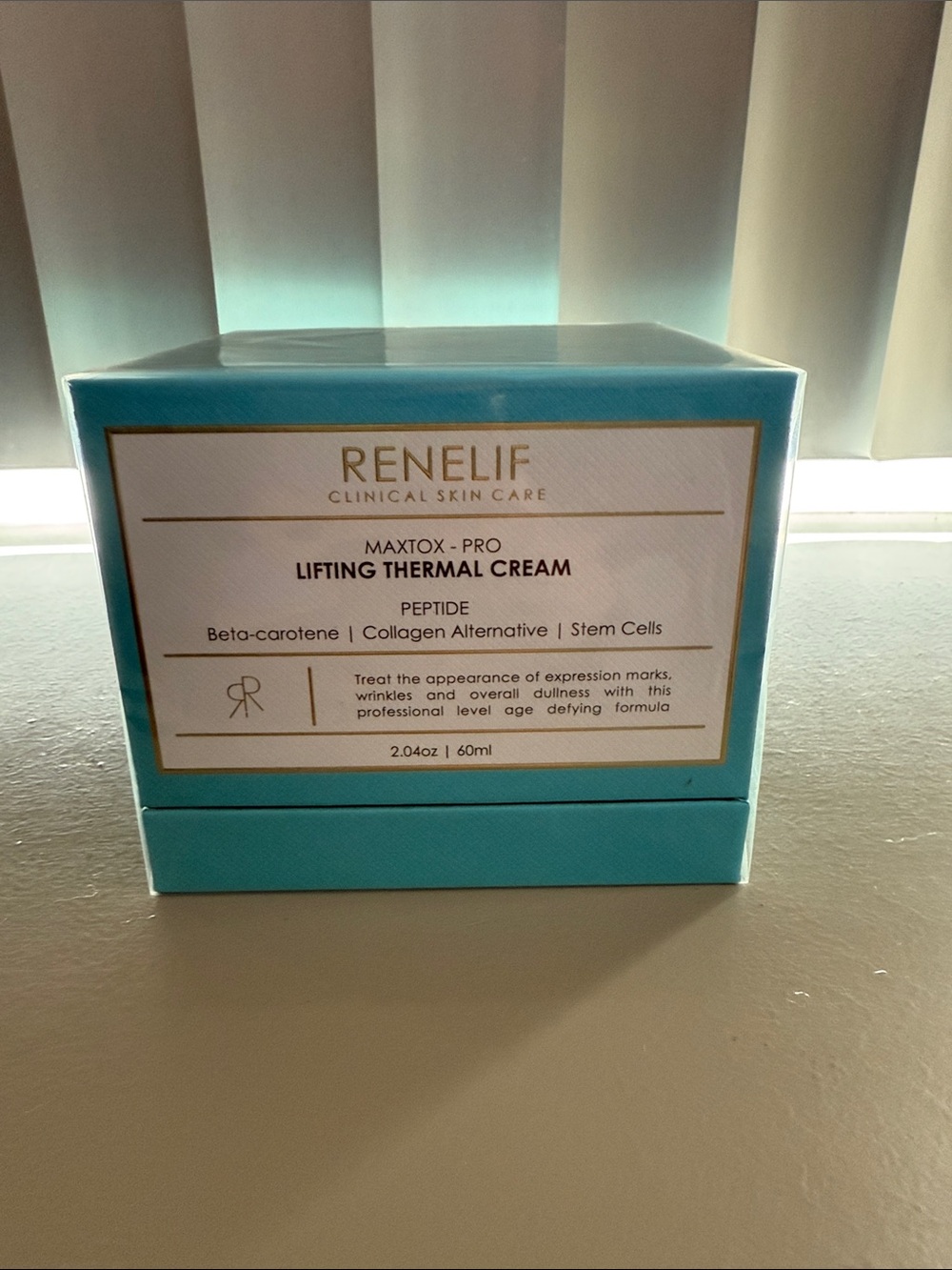 RENELIF MAXTOX PRO LIFTING THERMAL CREAM 2.04oz New Sealed in Box